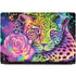 Neon Rainbow Cheetah with Rose by Sheena Pike Dell Inspiron Skin